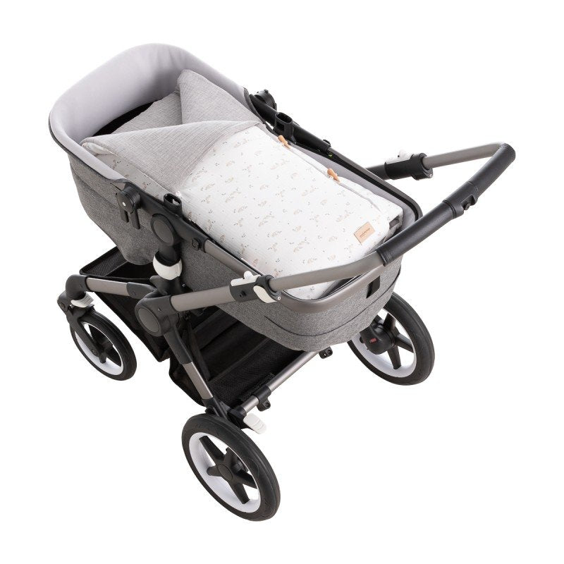 Saco Arrullo Spring Gris Cambrass - Nanetes